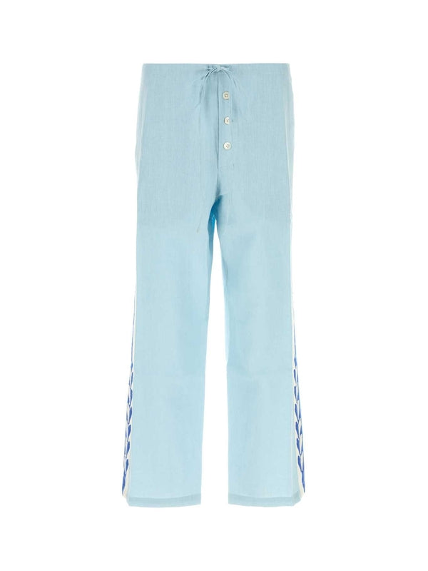 SEEDLING Stripe Linen Pants