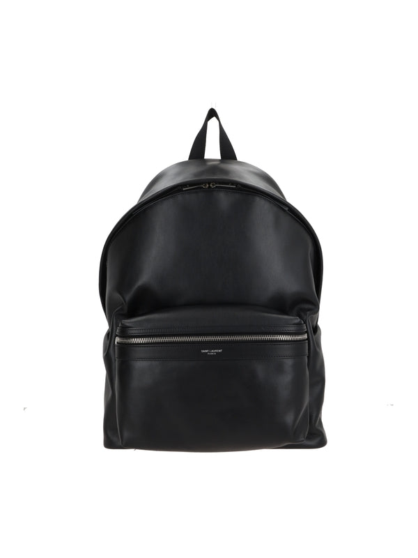 Saint Laurent Black Backpacks