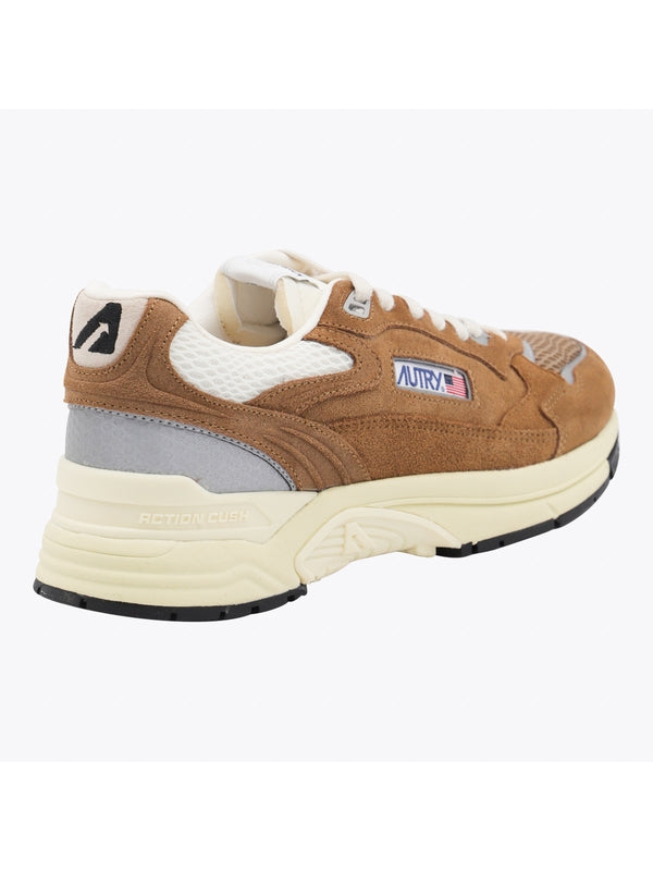 Autry Brown Low Top Sneakers