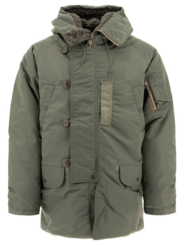 Pocket Hooded Duffle Parka Jacket