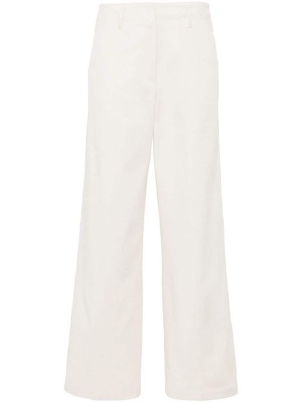 White Tailored Pants