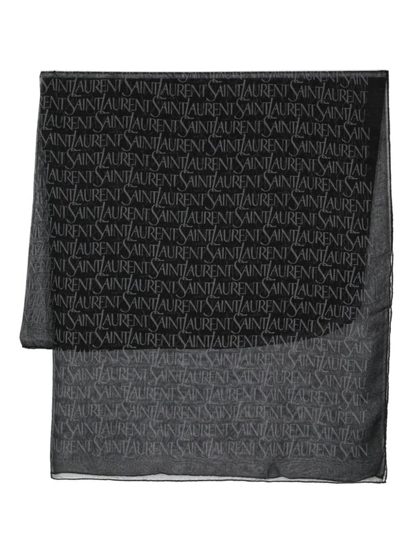 All-Over Logo Jacquard Scarf