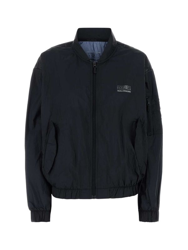 Salomon Number Logo Printing Bomber Jacket