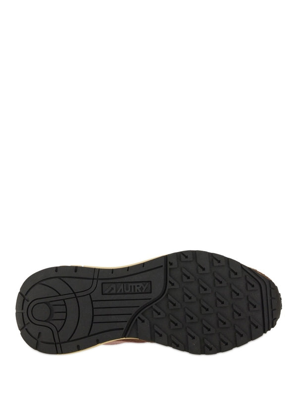 Autry Brown Low Top Sneakers