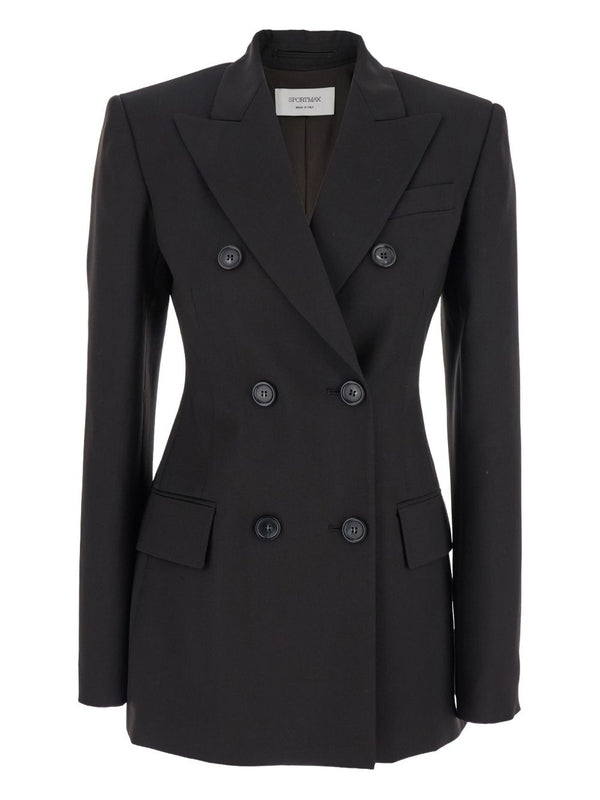 Sport Max Black Tailored Jacket