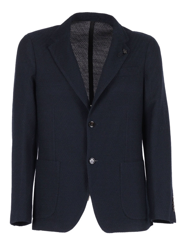 Lardini Blue Tailored Jackets