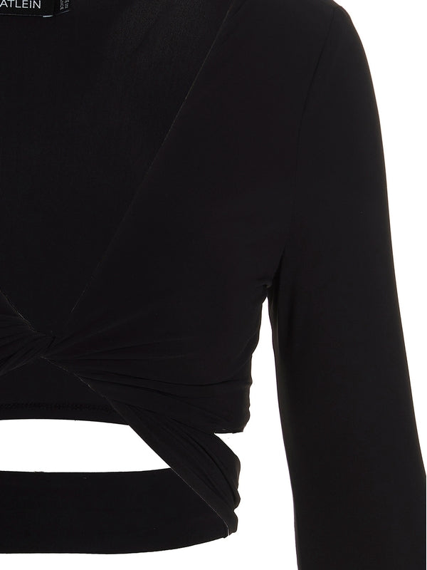 Atlain Black Long Sleeve Top