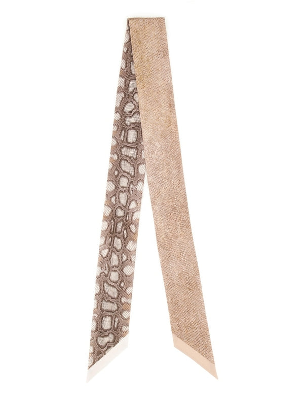 Pattern Printed Silk Scarf