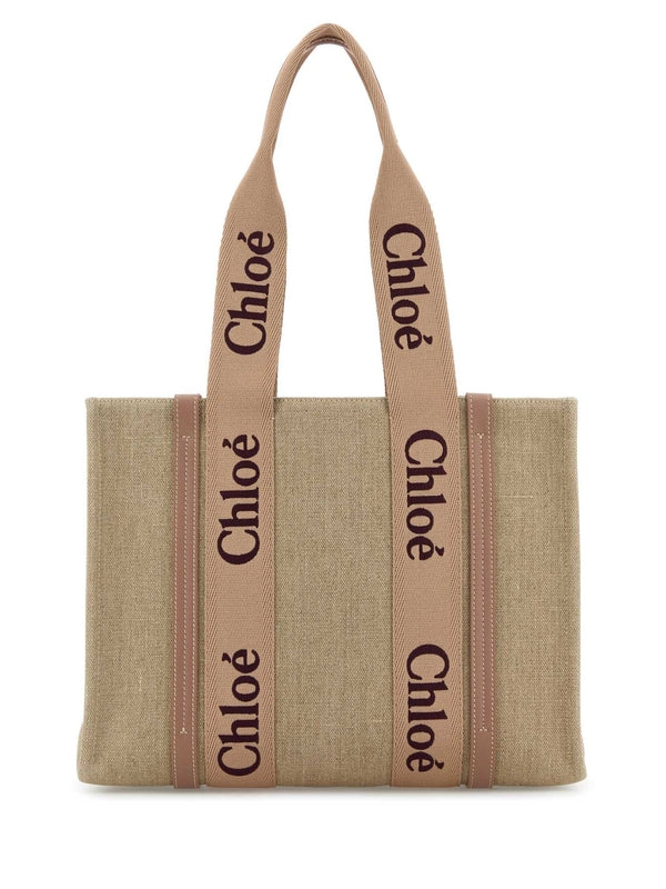 Woody Linen Tote Bag