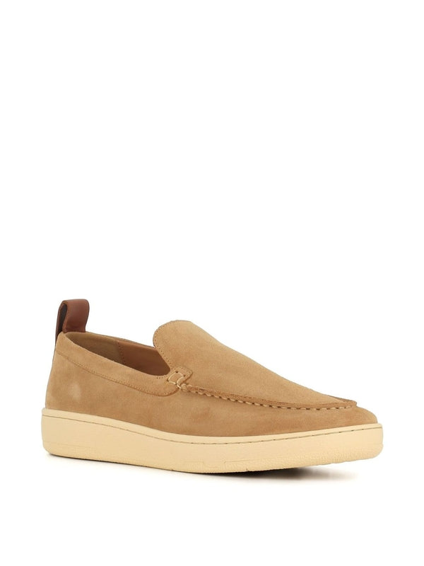 Suede Moccasin Loafers