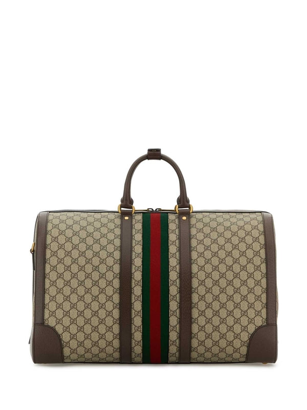 Gucci Savoy Large Brown Boston Bags