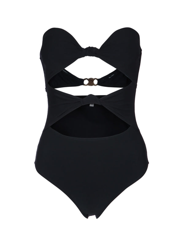 Celine Black Beachwear