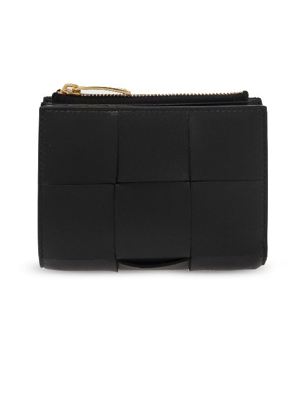 Black
  Intrecciato Zipper Wallet