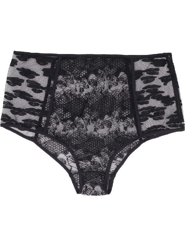 High-Waist Lace Underwear Set