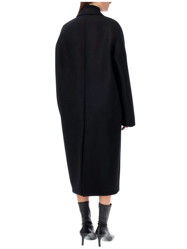 Courrèges - Cocoon Wool Coat - Jente