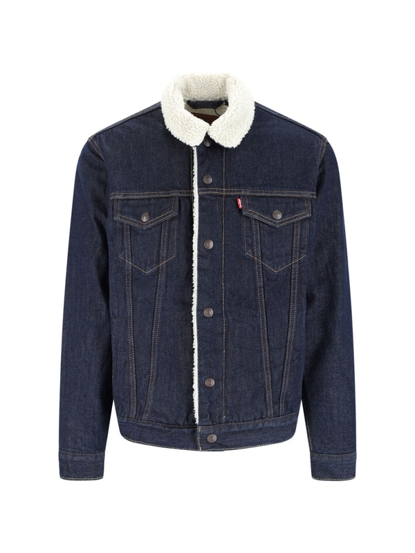Levi'S Navy Jackets