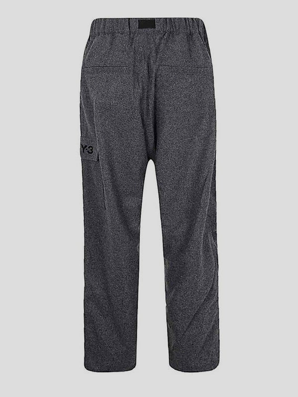 Wool Belt Cargo Pants