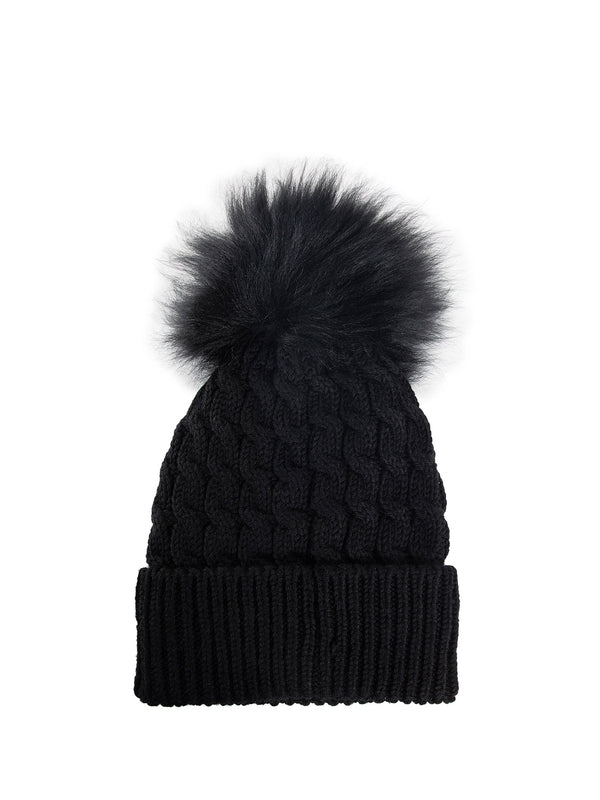 Grenoble Logo Pom-pom Beanie