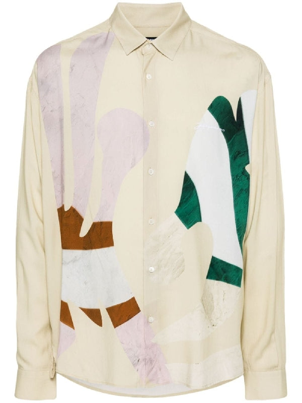 Simon Graphic Printed Shirt