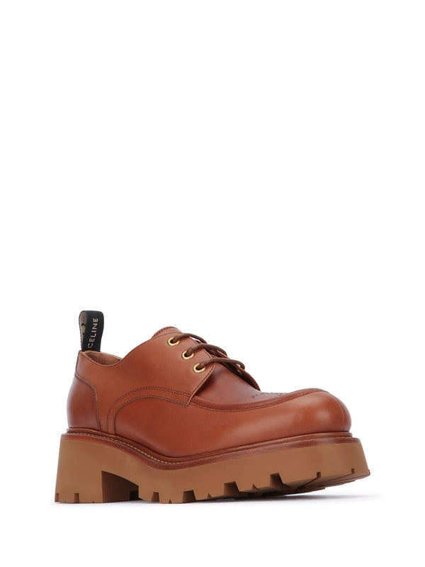 Celine Brown Lace-Ups