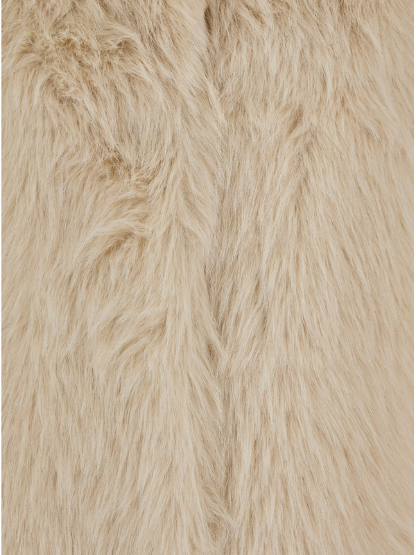 Semicouture Beige Fur & Shearling