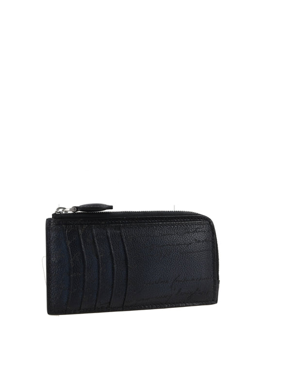 Leather Zipper Wallet
