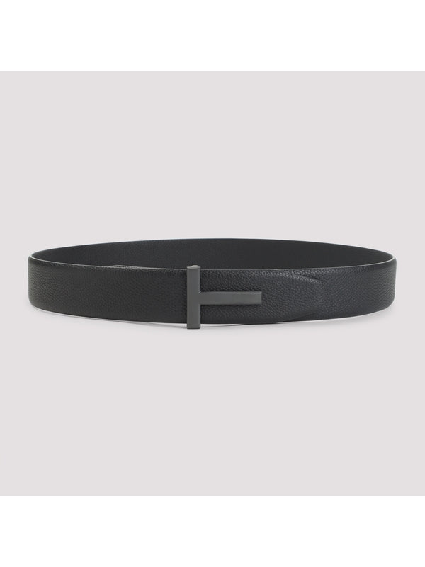 Tom Ford Black Leather Belts