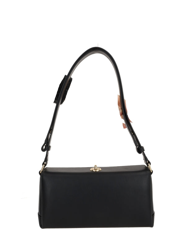 Baguette Leather Shoulder Bag