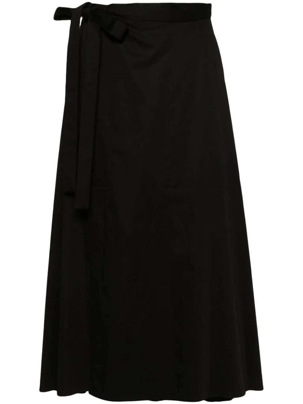 Alix Cotton Wrap Skirt