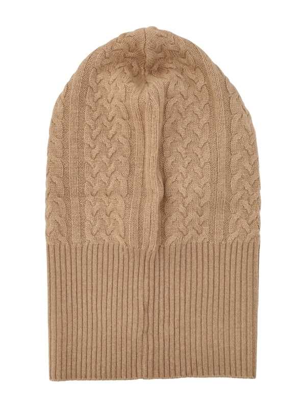 Max Mara Beige Balaclava