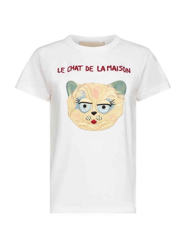 Valentino White Half Sleeve