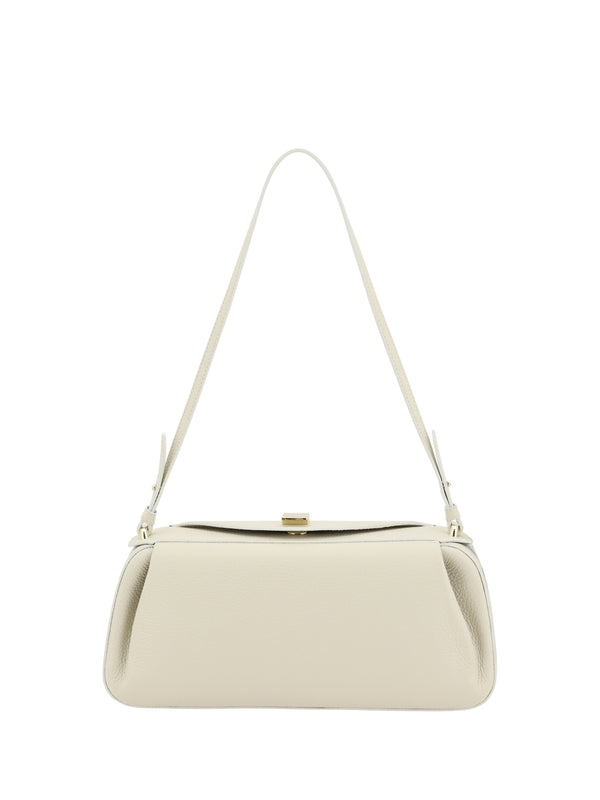 Oyster Leather Crossbody
  Bag