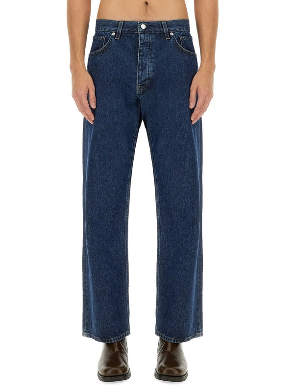 Straight Denim Pants