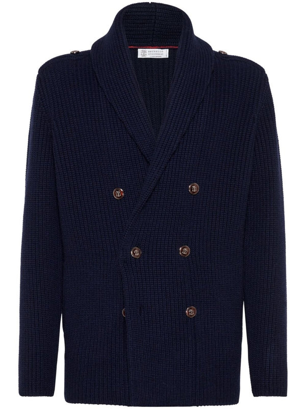 Wool Cashmere Rib
  Cardigan