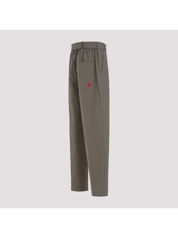 Drawstring Cotton Pants