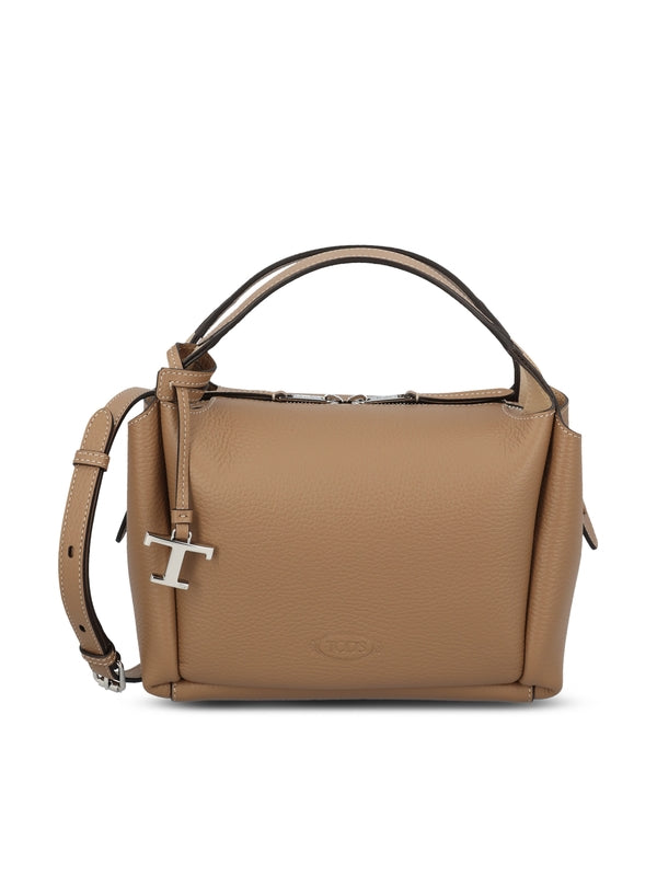 Timeless Grain Leather Shoulder Bag