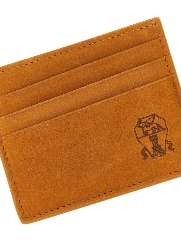Brunello Cucinelli Orange Card Holders