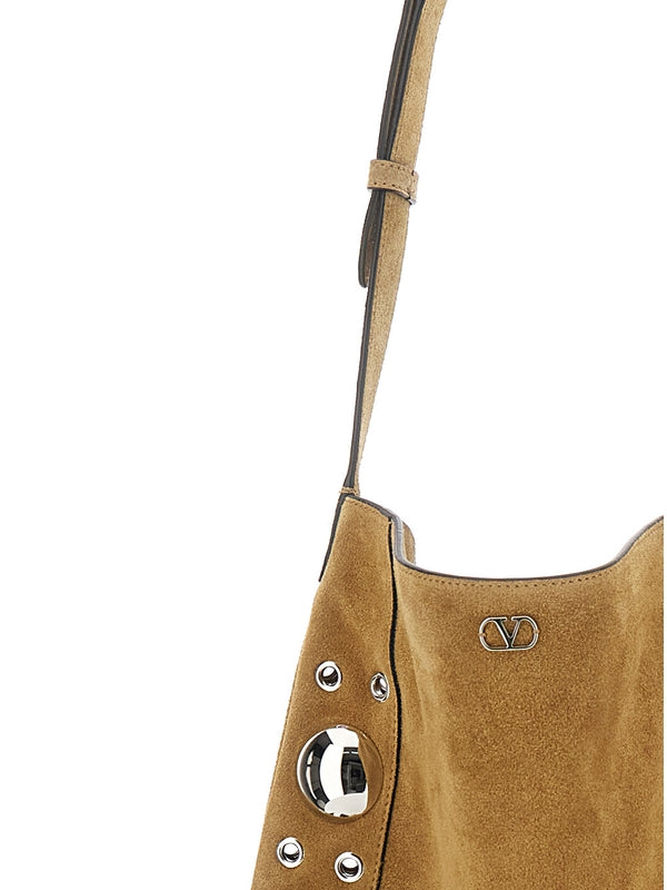 Valentino Beige Crossbody Bag