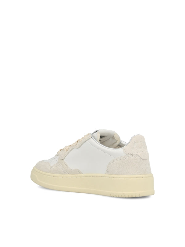 Autry Beige Low Top Sneakers