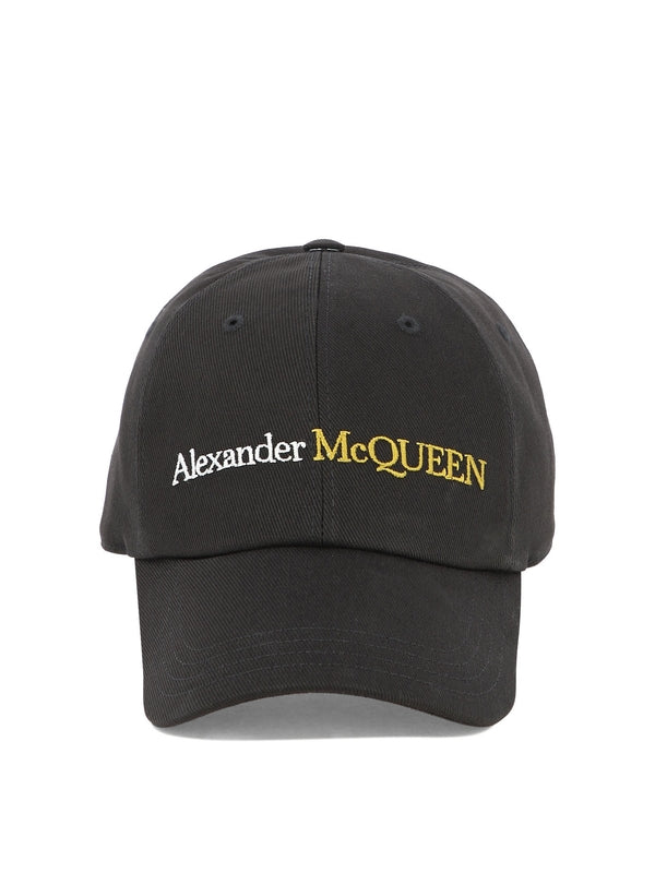 Alexander Mcqueen Black Cap