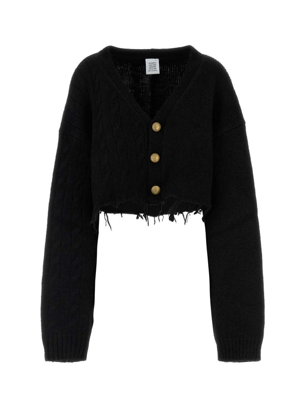 Vetements Black Cardigans