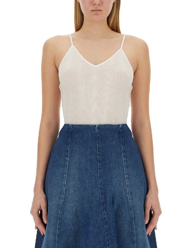 Mona Rib Jersey Sleeveless Top