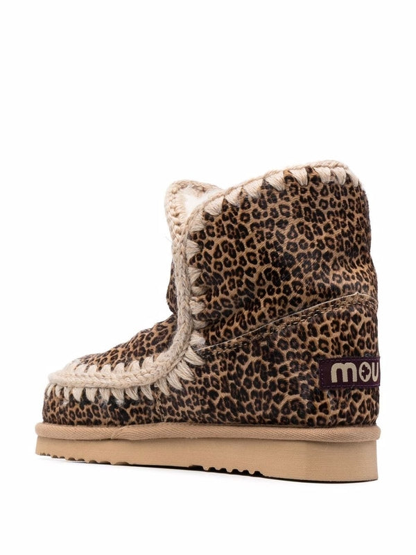 Eskimo Animal Printing Ankle
  Boots