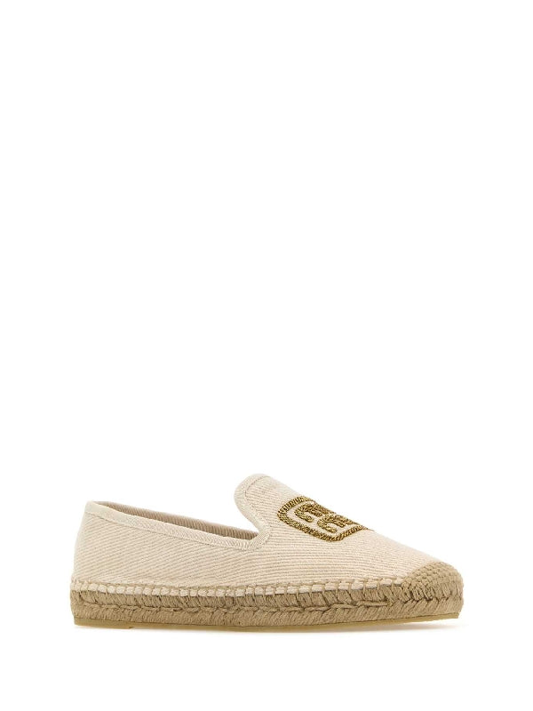 Logo Embroidered Espadrilles