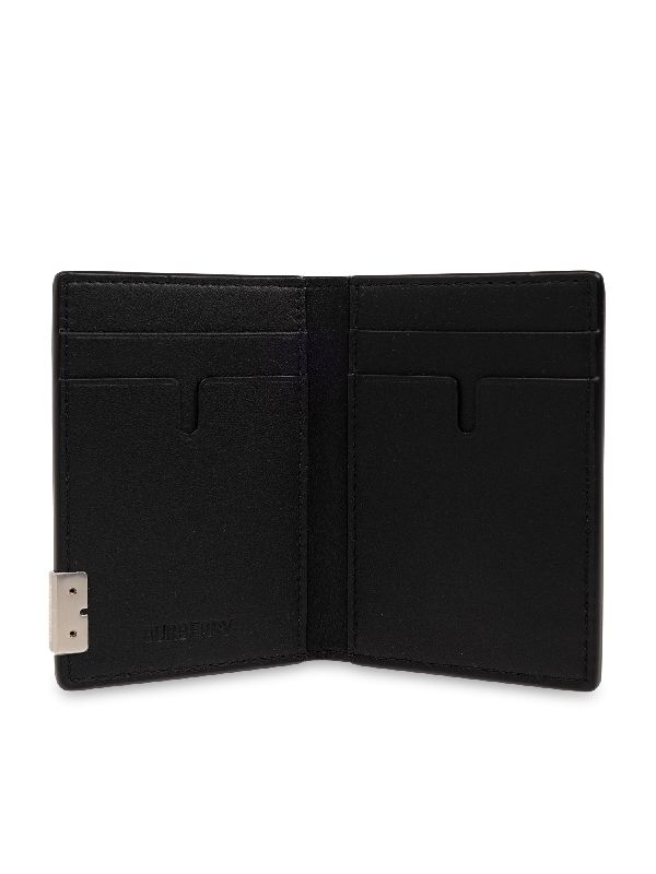 B Cut Leather Wallet