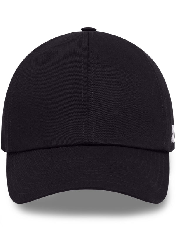 Courrèges Black Ball Cap