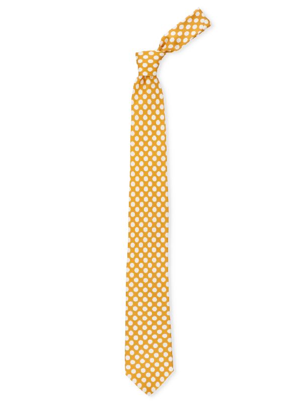 Dot Printing Silk Necktie