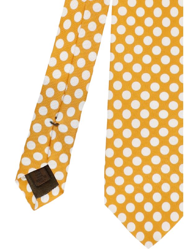 Dot Printing Silk Necktie