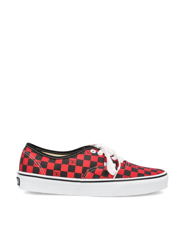 Valentino Red Low Top Sneakers