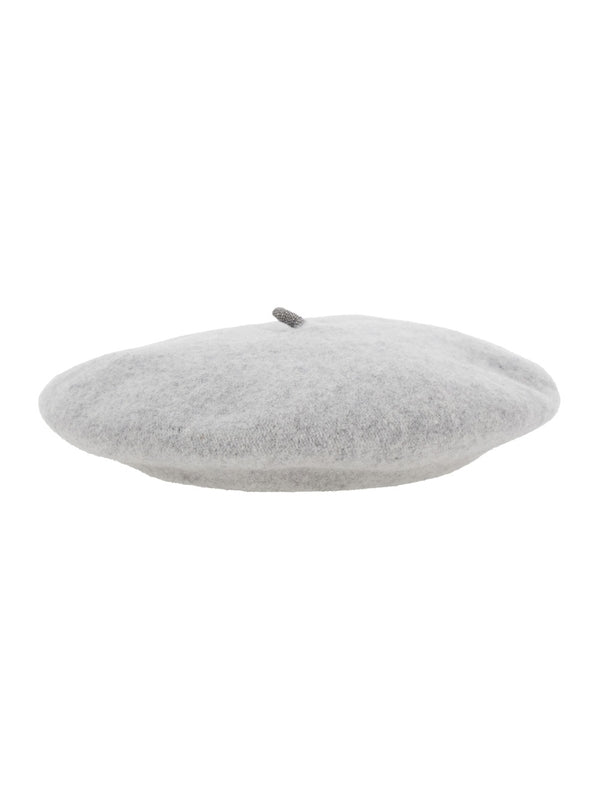 Brunello Cucinelli Grey Beret
